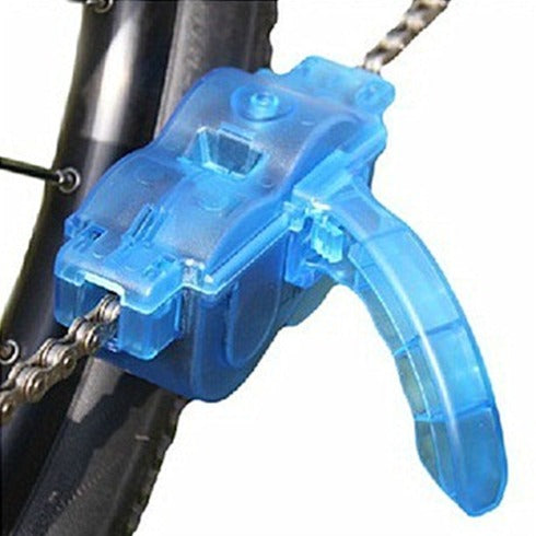 Portable Bicycle Cleaner in use